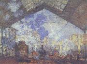 Claude Monet La Gare of St. Lazare china oil painting reproduction